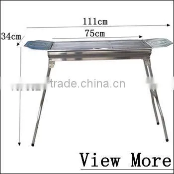 High quality folding charcoal bbq for outdoor barbecue