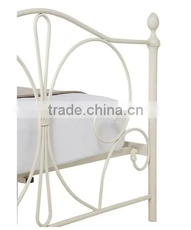 Soft Velvet Dove Bedstead