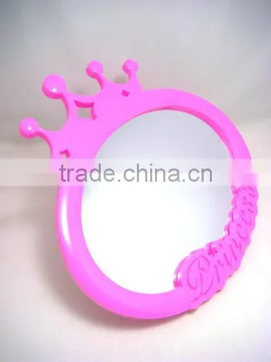 Crown Shape Oval Bathroom Mirror