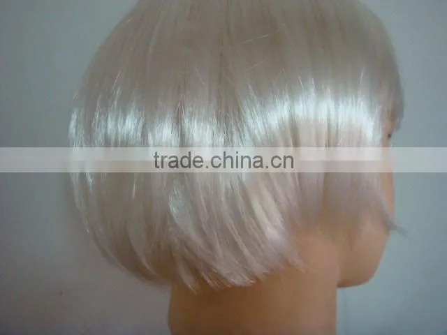 white lady party wig