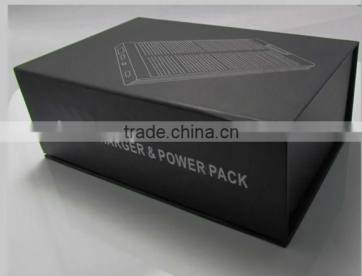 Portable solar panel charger with solar cell,Solar Power Bank with 4000/4400mah battery,solar charger