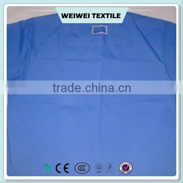 factory price polyester cotton fabric wholesale dyed uniform fabric