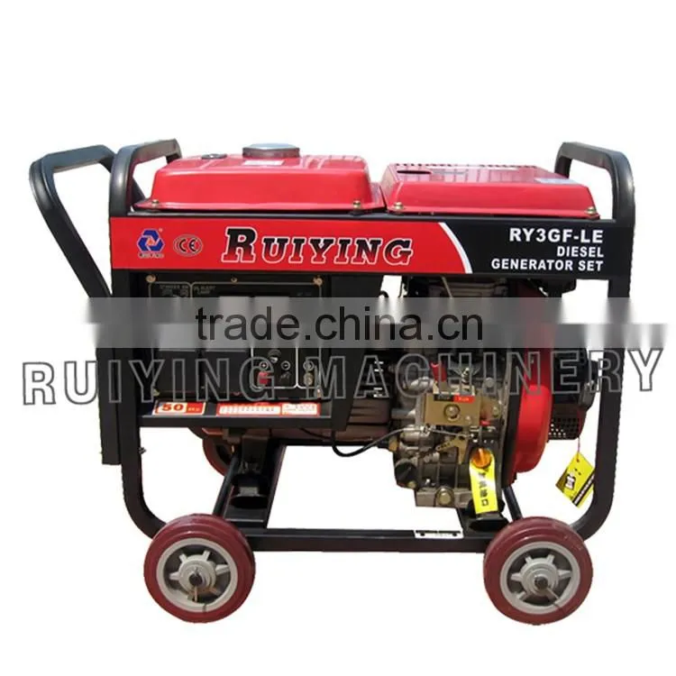 portable Diesel Generator 50HZ/60HZ 5KW/6.8HP