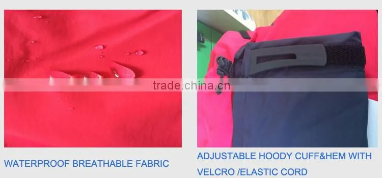 Hot selling branded windbreaker breathable winter outdoor wear