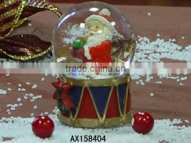 Resin Christmas Craft, Santa Claus Resin Christmas Craft, Snow Globe Resin Christmas Craft