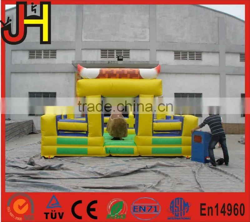 High quality popular inflatable mechanical bull for sale