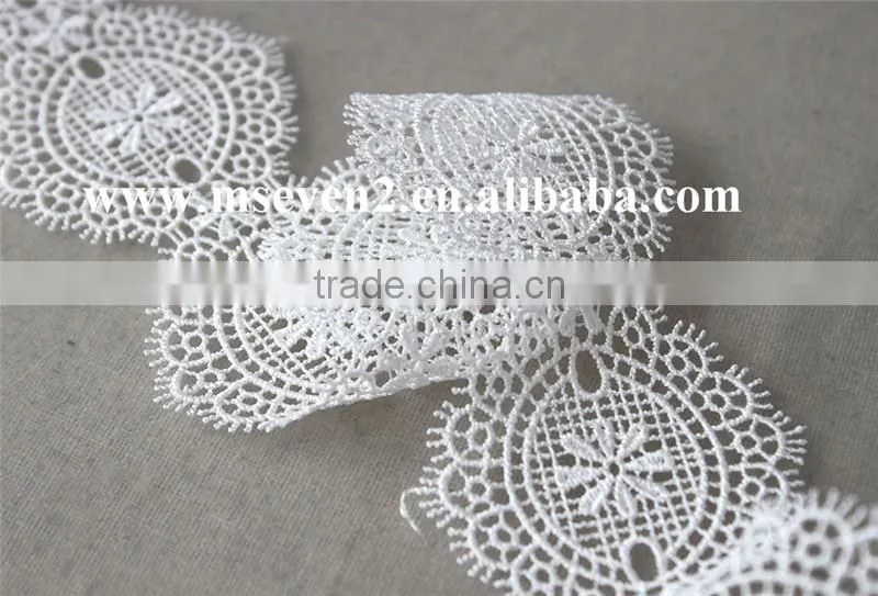 classical fashion polyester lace trim net embroidery lace trimdecorative lace trim