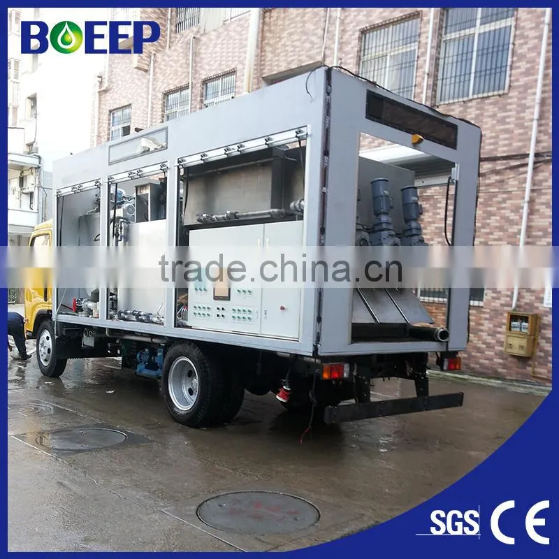 Industry Chemical wastewater treatment sludge dewatering system