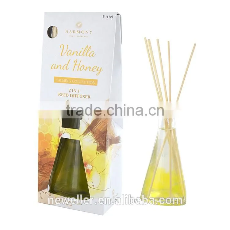 Wholesale market rose scent rattan stick & sola flower for hotel