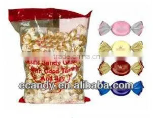 filled soft toffee candy
