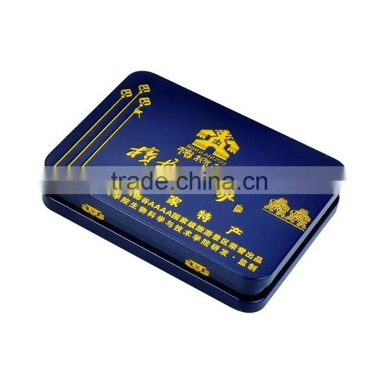 good touch feeling areca-nut tin box