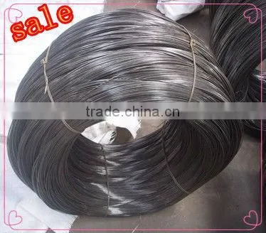 annealed wire 4mm diameter 50kg/coil plastic bag and woven bag outside