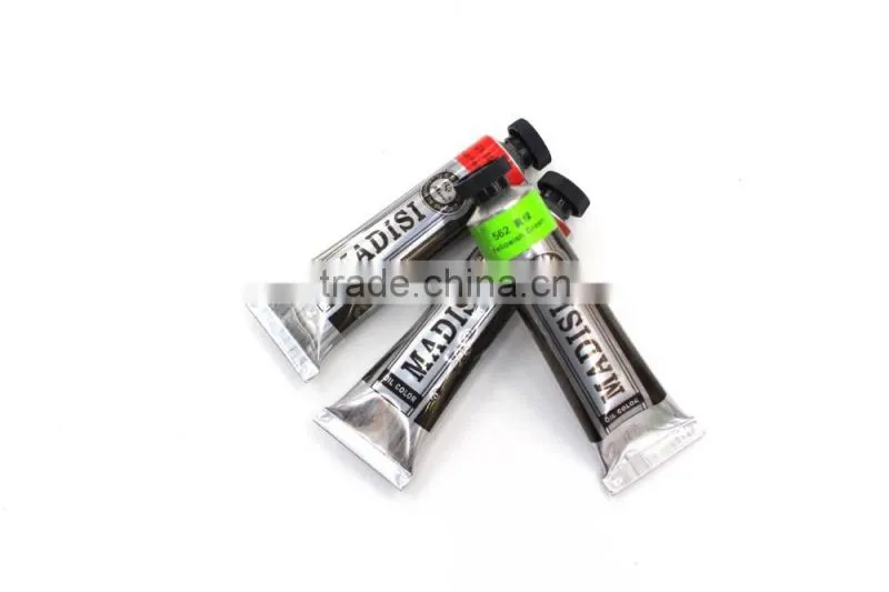 12x40ml good quality oil paint set factory made in china