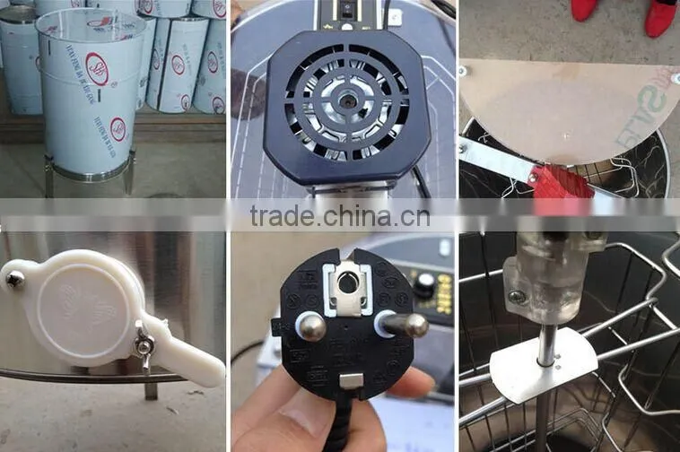 High quality beekeeping equipment 6, 8, 12, 24 frames electric honey extractor