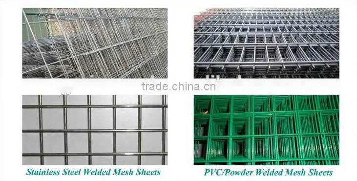 2*2 2*4 welded wire mesh panel / galanized welded wire mesh panel