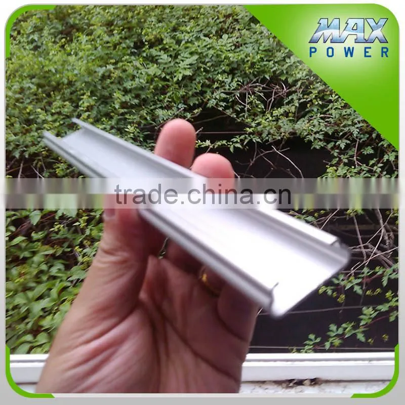 Scientific design of aluminum card slots/ lock profile for greenhouse