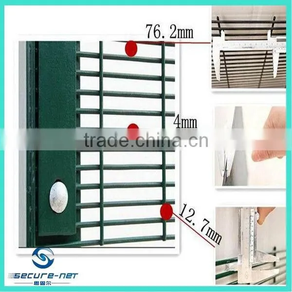 strong tension anti-climb 358 high security fencing with professional manufactory
