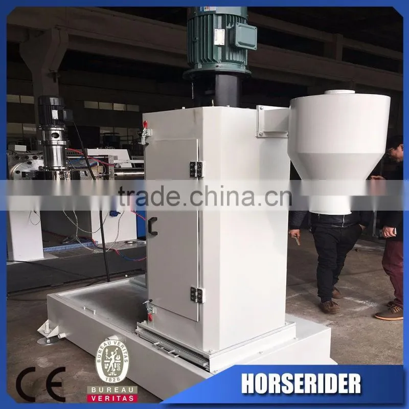 Plastic film pelletizing recycling line/waste plastic pp pe granules recycling plant