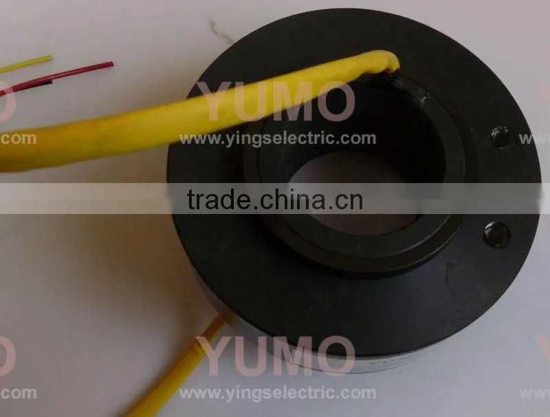 SR50120-3 china factory 6year price low cost quality OEM 3rings 3wires 120mm 10A through bore slip ring