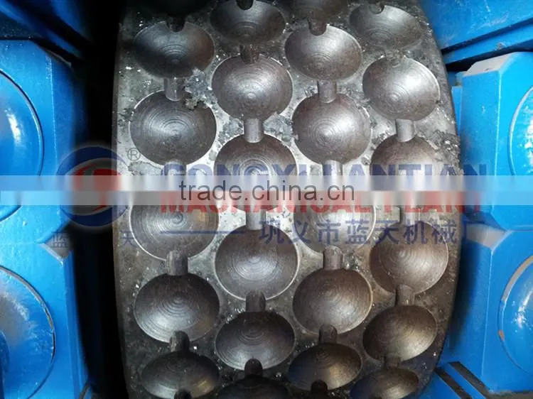 Strong pressure coke briquette ball press machine