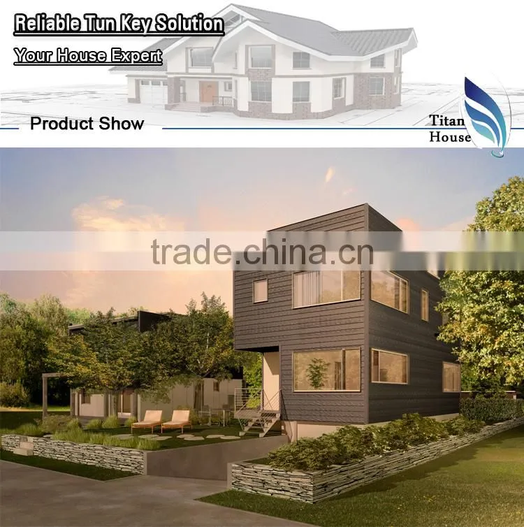 Modern Light Gauge Steel Framing Prefabricated Studio Buildings