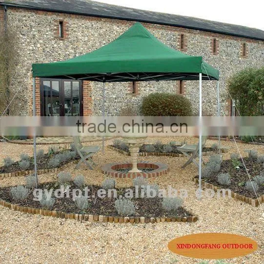 foldable gazebo with powder coated frame