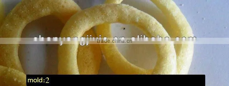 Automatic Sweet corn puffed food production line with Rich cocoa filling 86-15553158922