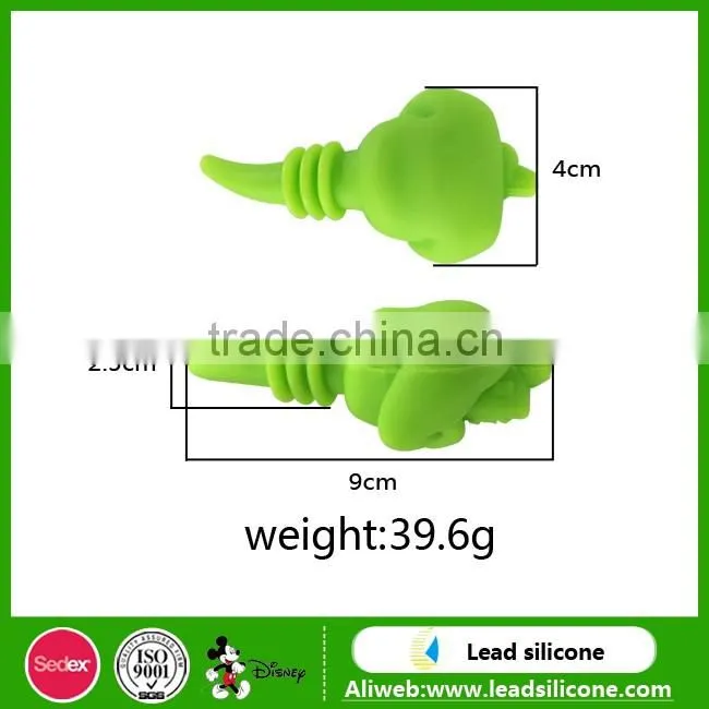 2017 Hot Selling Factory Wholesale Silicone Wine Bottle Stopper