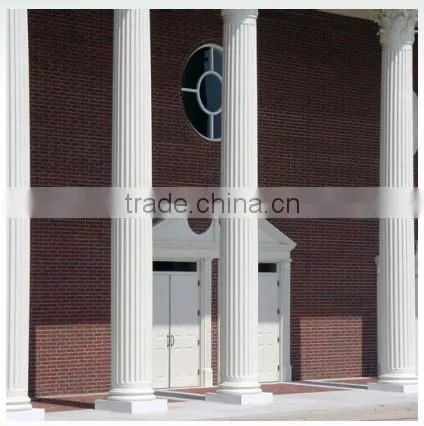 Lobby Decoration Roman Pillar Capitals Head Top Concrete Cement Columns