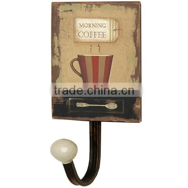 Metal Decorative Wall Hook Metal Decal Wall Hanger
