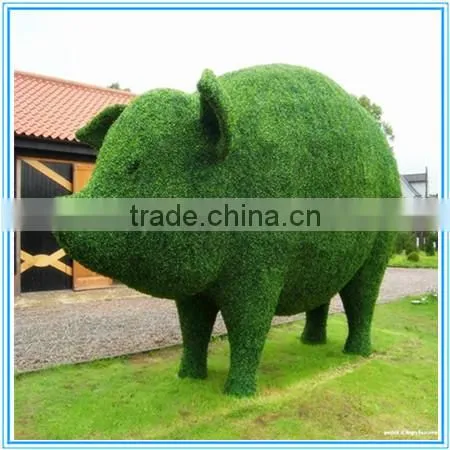 Garden decorative artificial topiary topiary frame peacock