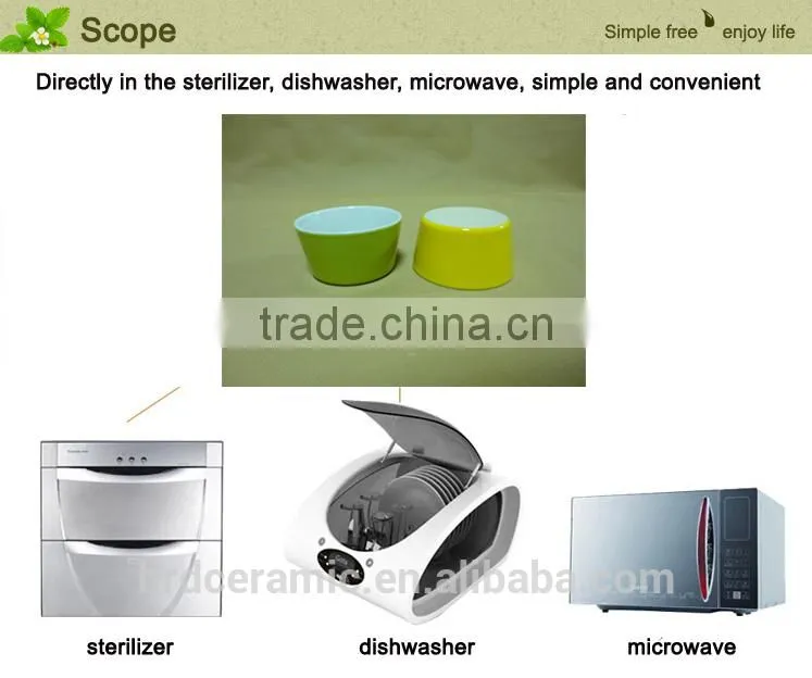 korean ceramic hand custom printed porcelain ceramic bowls