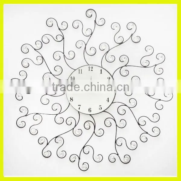 stainless wall clock,metal wall clock