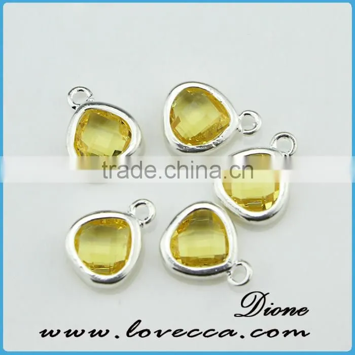 wholesale crystal faceted druzy pendant