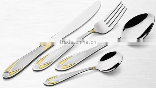 Stainless steel knife/fork/spoon set cutlery set