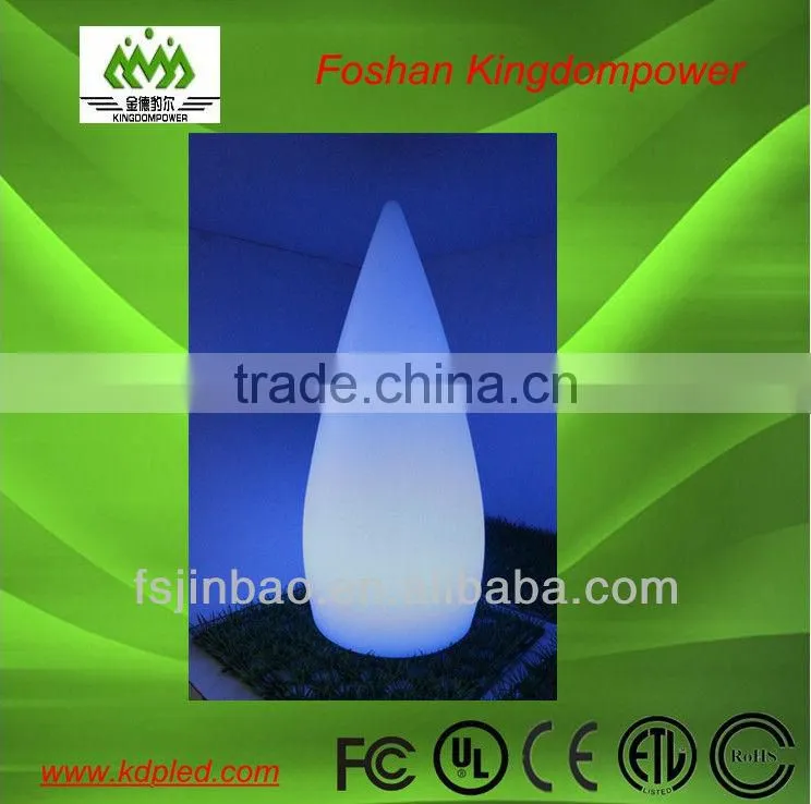 rechargeable led medium rocket remote control lamp