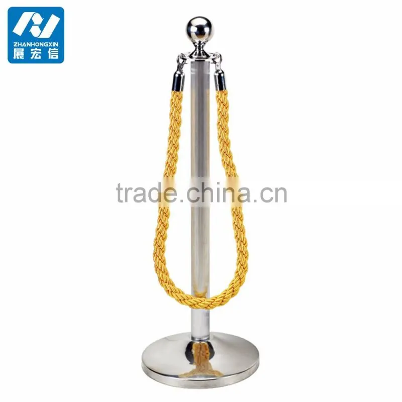 Customized unique rope barrier stand for event