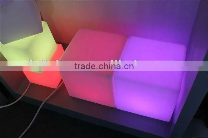 practical plastic led cube