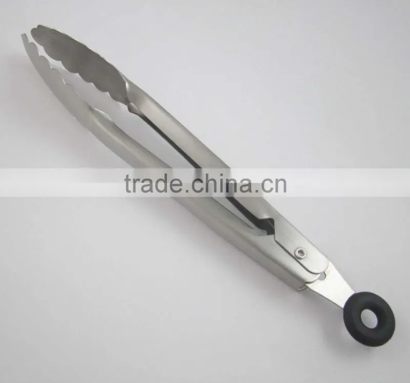 Good Quality Stainless Steel Food Tong With Lock