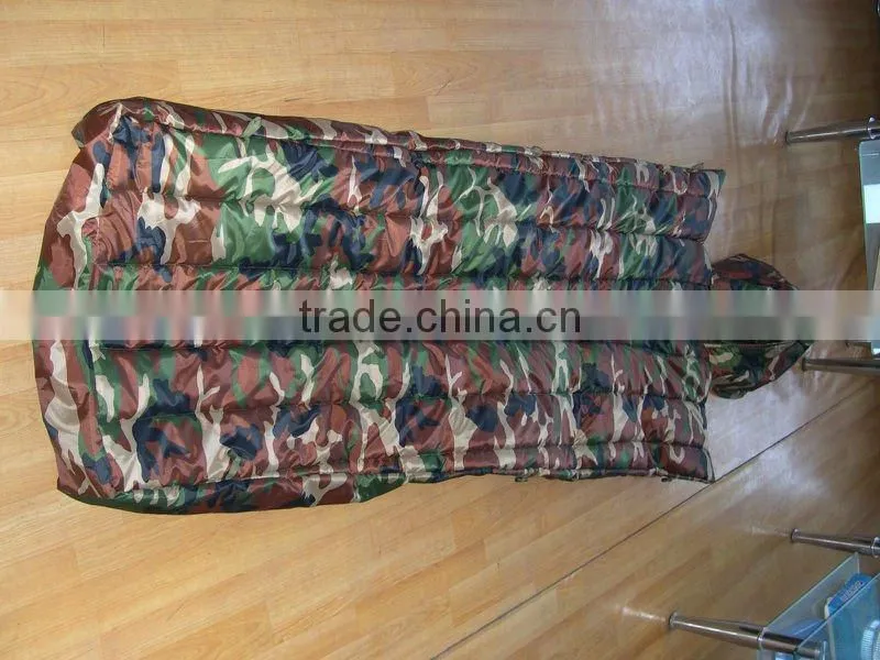 camping camouflage sleeping bag