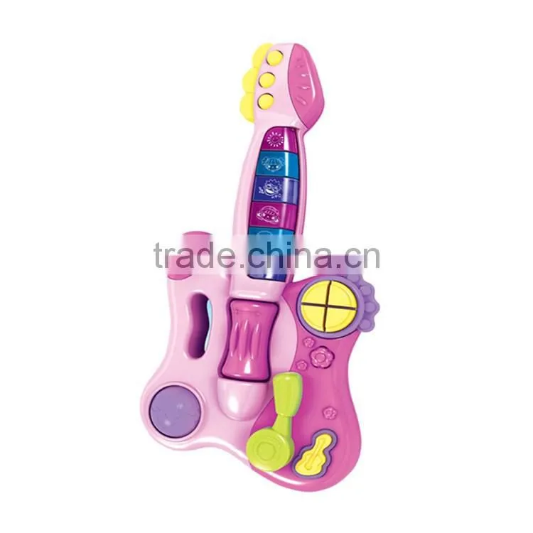 Electronic Guita Toys with Music and Colorful Lights