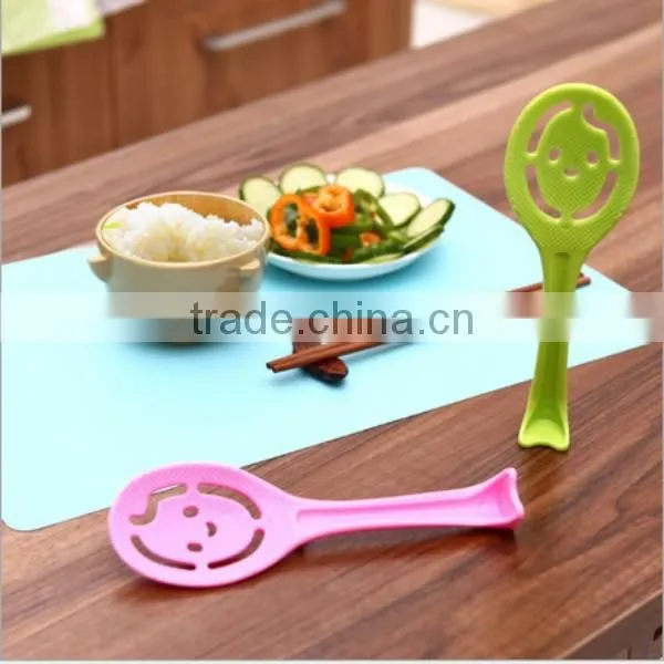 hot sell food grade plastic rice spoons/custom hot sell food grade plastic rice spoons