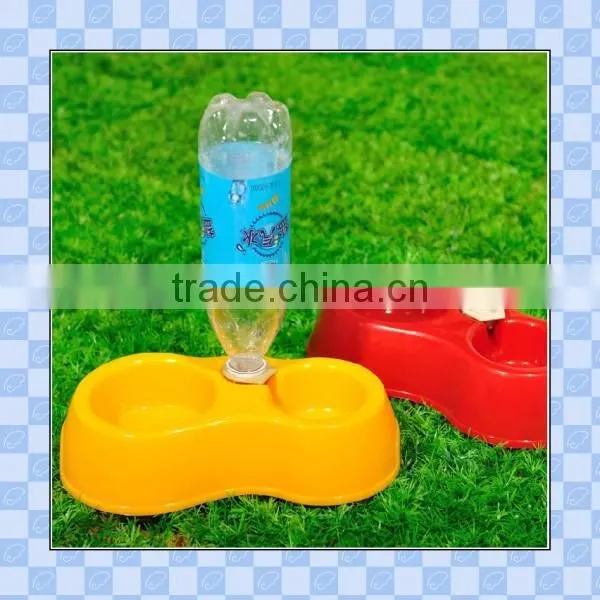 custom portion control plastic dog bowl/OEM automatic portion control plastic dog bowl/custom automatic water dispenser pet bowl