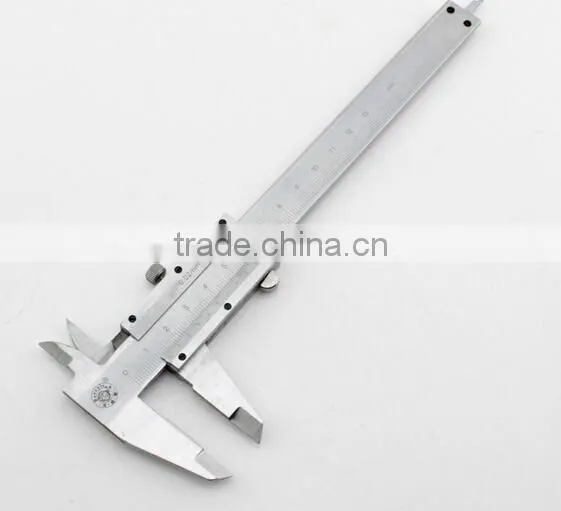 150mm SS steel good packing caliper, high quality mono-block vernier caliper