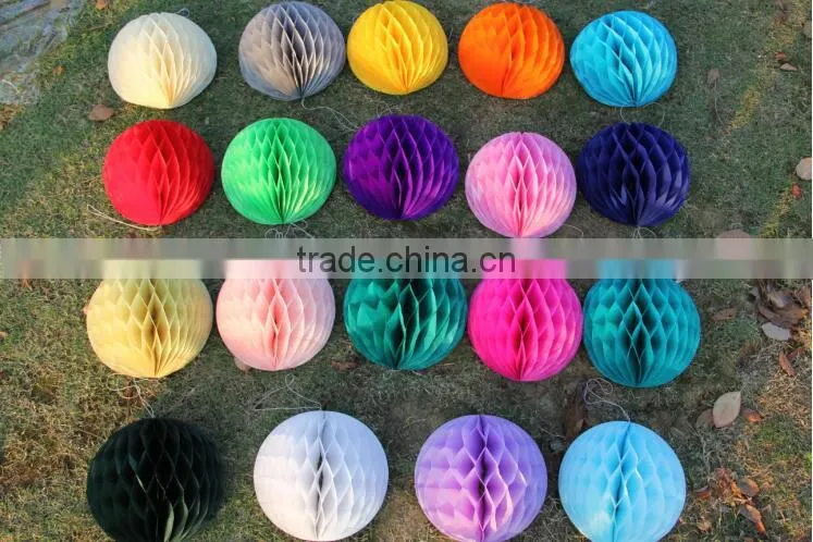Wedding decorations paper honeycomb ball wholesale