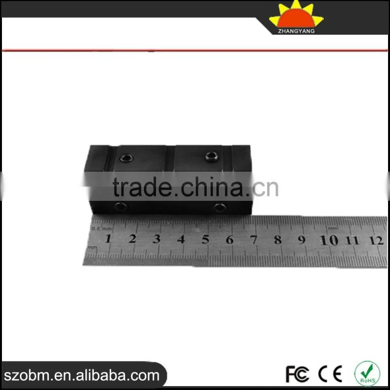 Y0012 Aluminum Alloy 11mm Gun Mount Rail Weaver Adaptor