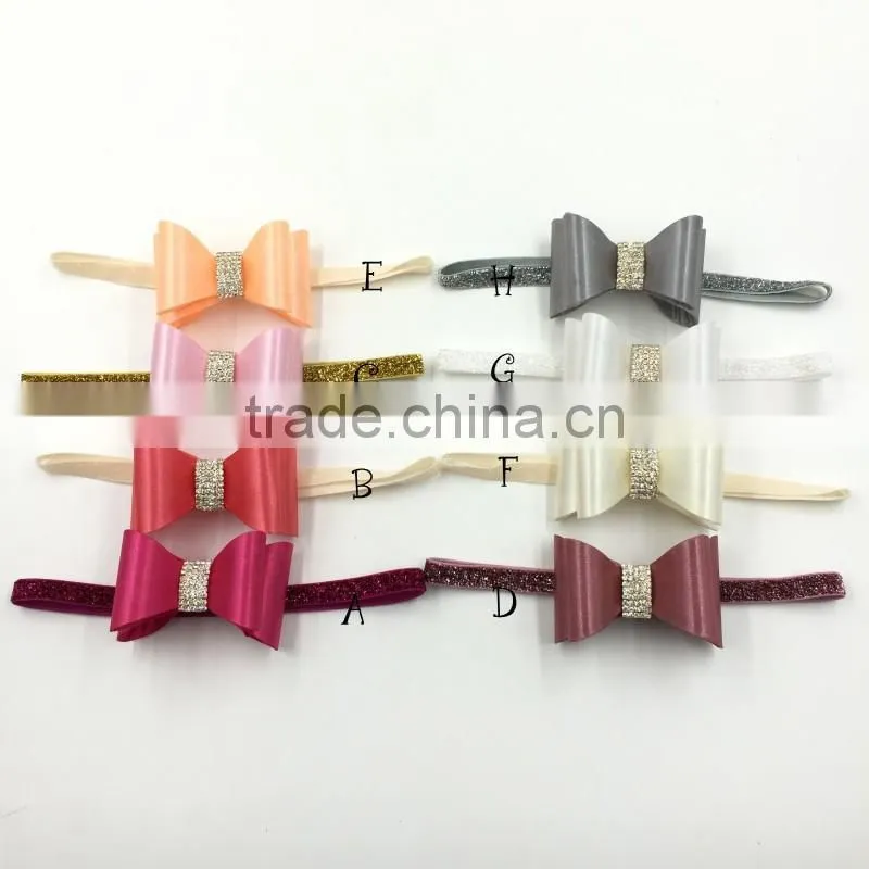 pvc flower plastic flower plastic bow flower headband