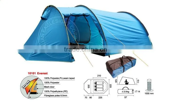 3 person 2 layer camping tent
