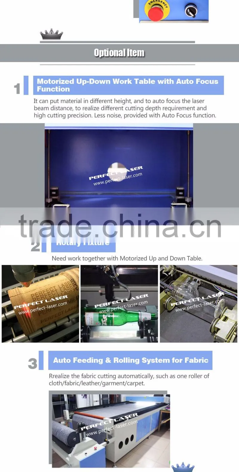 Perfect Laser PEDK-130180 100W Laser Engraving Machine with CE