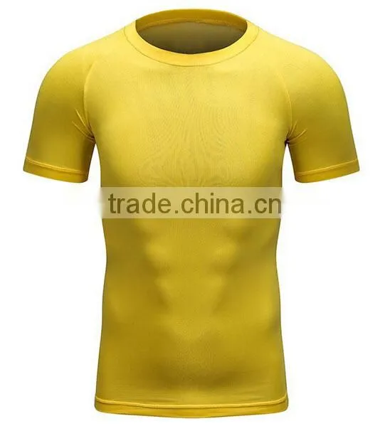 Quick Dry T-Shirts Running Shirt Dri Fit Fabric